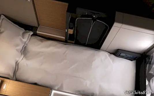 Prvoklasni krevet SWISS Boeing 777-300ER