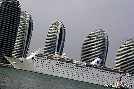 Primeiro navio de cruzeiro de luxo chinês inicia viagem inaugural