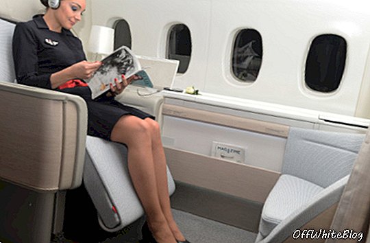 Luxusné sedadlo spoločnosti Air France v roku 2014