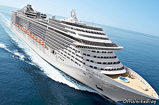Новий корабель з MSC Cruises для аквапарку