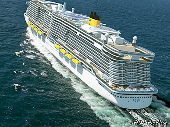 Dois navios de passageiros 6600 serão construídos para a Costa Cruises
