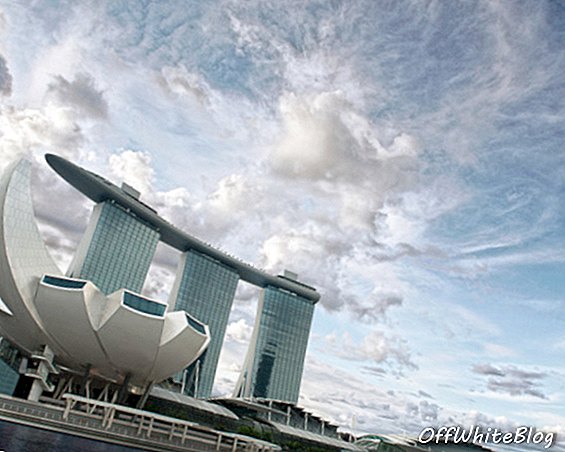 Marina Bay Sands Expo a kongresové centrum Singapur.