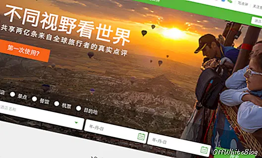TripAdvisor Çin sitesinin yeniden markasını başlattı