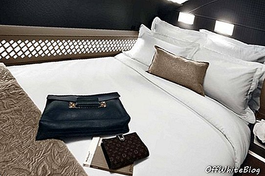 รูปห้องนอนของสายการบิน Etihad Airways