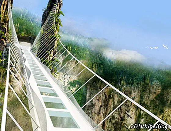 Zhangjiajie Didžiojo kanjono stiklo tiltas