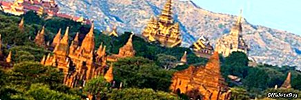 Žádné prázdninové místo pro turisty v barmských domovech