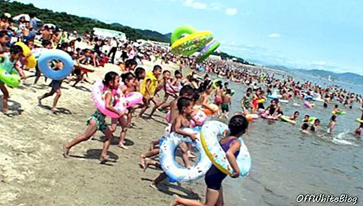 Severna Koreja načrtuje izgradnjo letovišča na plaži