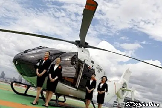 hélicoptère hermes japon