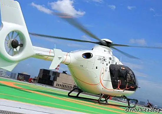ヴァージンアトランティック航空は東京でヘリコプターによる送迎を提供しています
