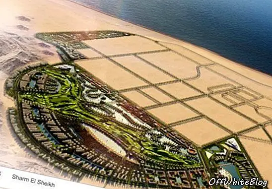 Bể bơi lớn nhất thế giới mới đang được xây dựng ở Ai Cập