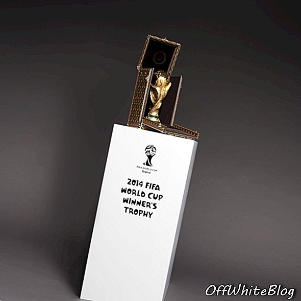 Louis Vuitton conçoit le boîtier du trophée de la coupe du monde