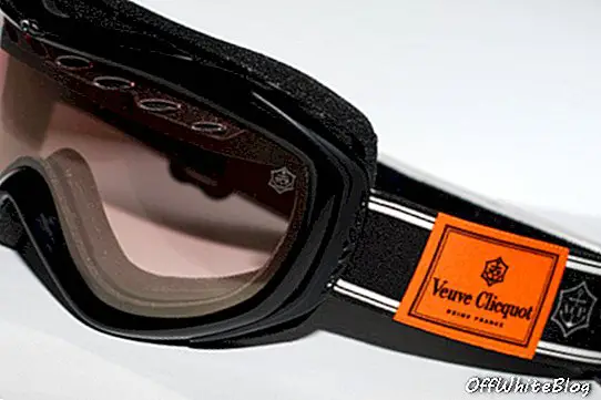 Veuve Clicquot स्की काले चश्मे
