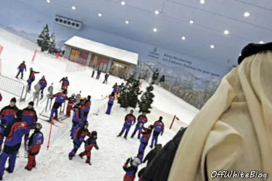 struttura per lo sci indoor di Dubai