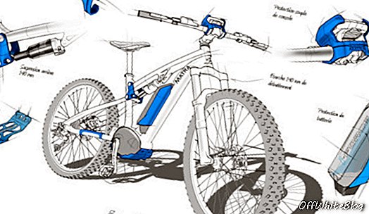 Електричний гірський велосипед Matra
