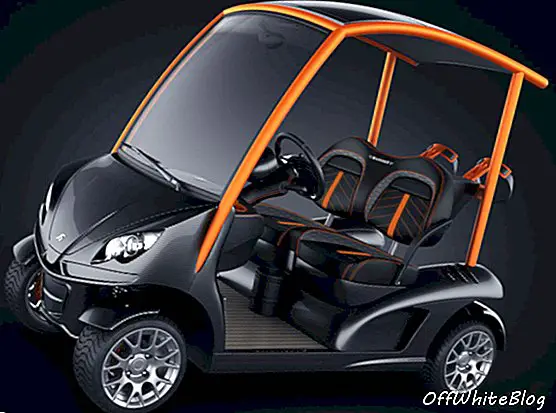 Auto da golf Garia Mansory Edition in fibra di carbonio