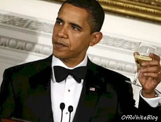 champagne obama