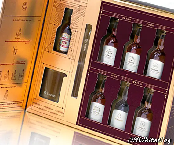 Beheers de kunst van het thuis mengen van whisky met de Chivas Blending Kit