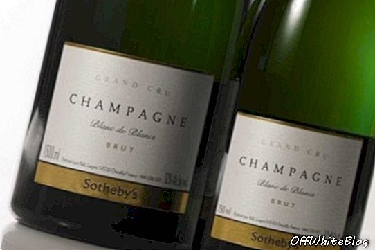 bouteille de champagne Sothebys