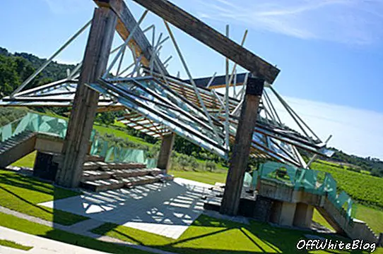Το μουσικό περίπτερο του Franck O. Gehry στο Château La Coste