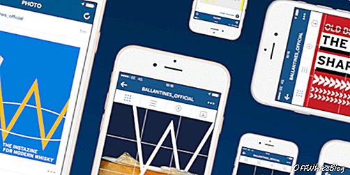 Ballantine's lança uma revista de uísque no Instagram