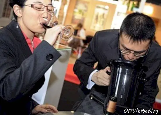 Profesionales del vino chino