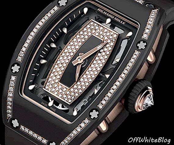 Νέα ρολόι: SIHH 2018 Richard Mille RM 07-01 σε Μαύρο Κεραμικό σετ Gem-Set