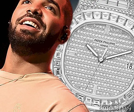 Drake kannab Hubloti kogujate õhtusöögile Miamis jäätunud Patek Philippe Nautilust