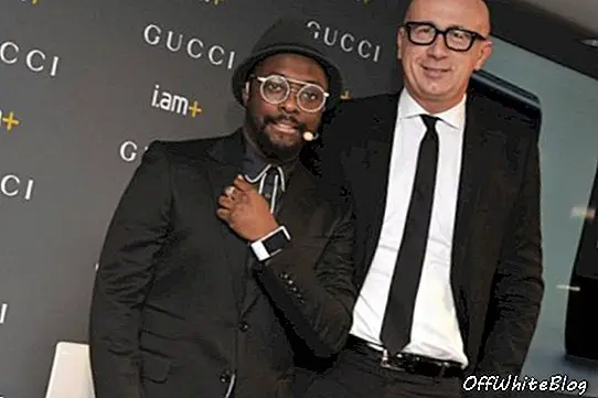 Will.i.am med Gucci CEO Marco Bizzarri