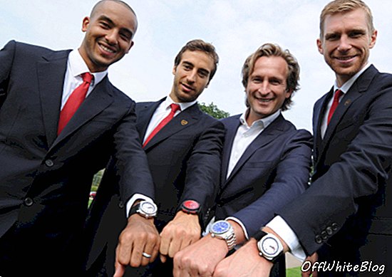 Jean Richard a Arsenal predvádzajú luxusné hodinky