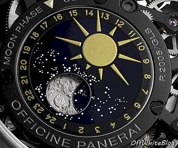 SIHH 2018 Panerai L'Astronomo Luminor 1950 m. Pirmoji Panerai mėnulio fazė