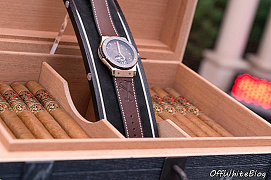 Reloj Hublot ForbiddenX hecho con hojas de tabaco