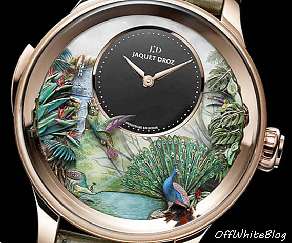 Uus luksuskell: Jaquet Droz troopiliste lindude kordaja