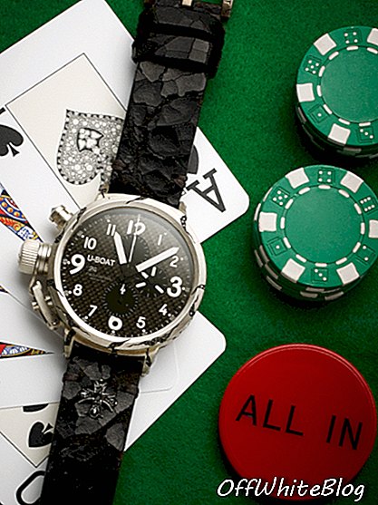 Pokerio veidas: 4 laikrodžiai, skirti vilioti ponios laimę