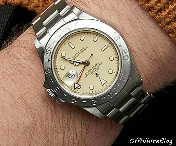 Cream dial Rolex GMT Explorer II cca 1987 v nabídce od 1stDibs