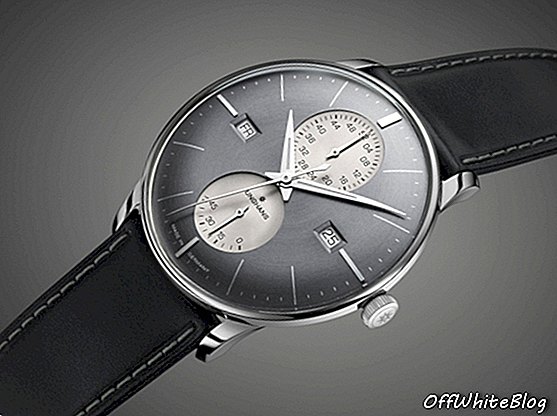 Šaty šedé: hodinky Junghans Meister Agenda