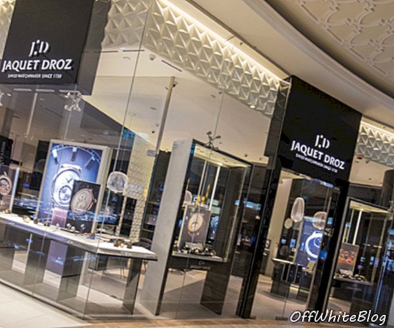Новый бутик Jaquet Droz открывается в торговом центре Дубая
