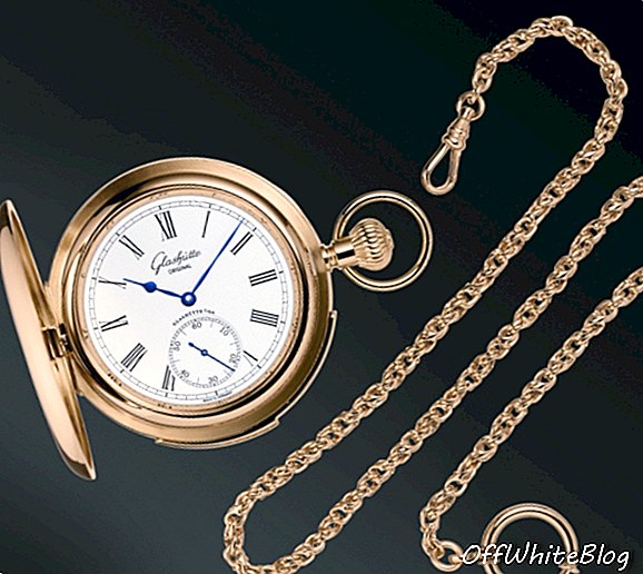 Ceasul original de buzunar Glashutte nr.1