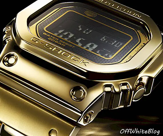 Deze $ 100.000 Solid Gold G-Shock is de meest opvallende showcase van rijkdom