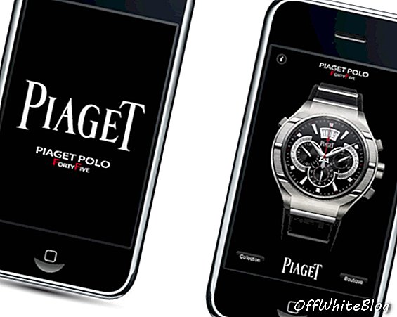 Descubra Piaget no seu Iphone