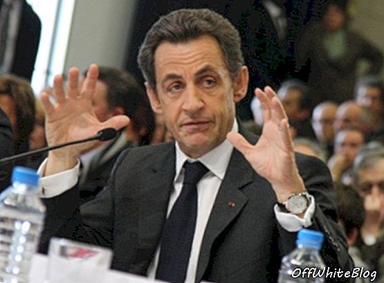Nicolas Sarkozy Wearing Girard-Perregaux