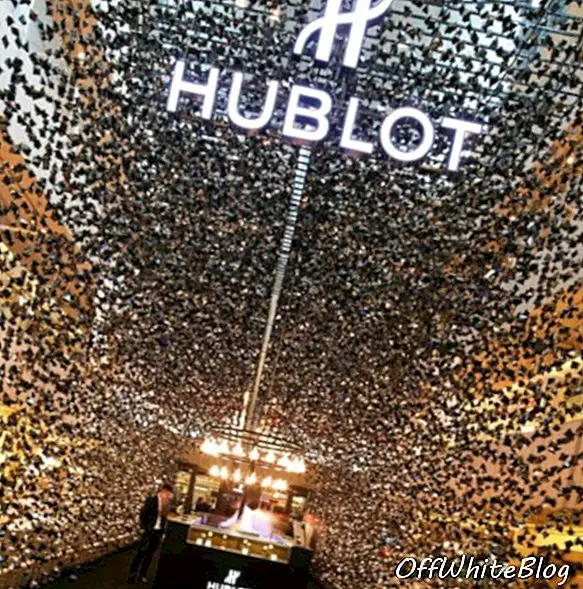 Hublot ensimmäinen pop-up-myymälä Singapore