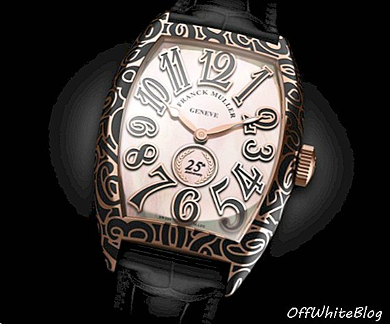 Frank Muller compie 25 anni con gli orologi Cintree Curvex in edizione speciale