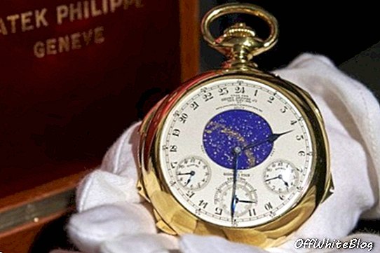Το χειροποίητο ρολόι χειροποίητου ρολογιού Super Henry Graves του Patek Philippe