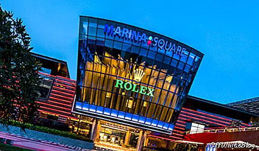 Rolex åbner den største butik i Singapore