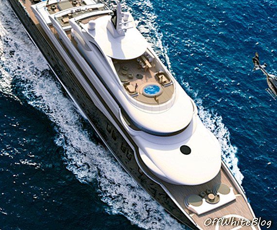 Megayacht emblemático de 280 pés da Icon com entrega prevista para 2021