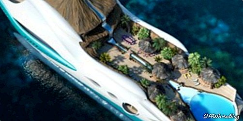 Yacht Tropical Island Paradise