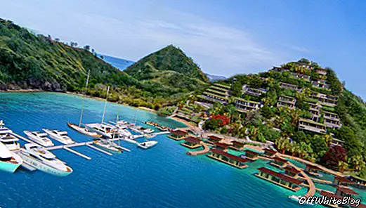 Sewaan Yacht Membangun Escape Marina Resort di Flores, Indonesia