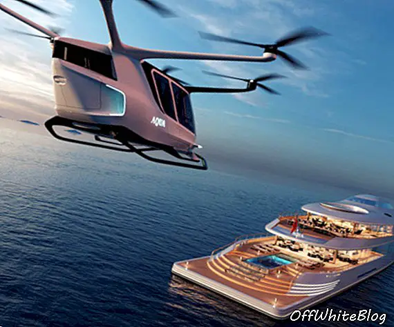 Bill Gates, 112m Aqua superyacht-concept van Sinot