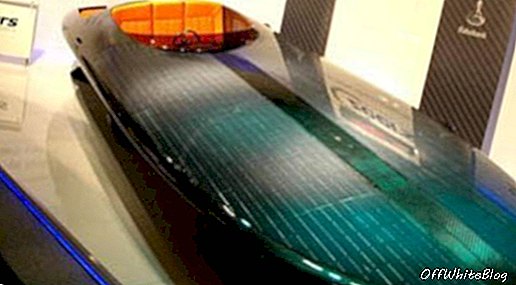'S Werelds eerste speedboot op zonne-energie