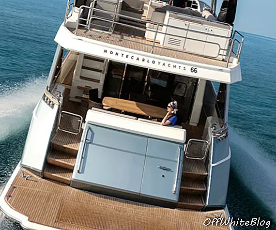 Monte Carlo Yachts viser MCY 66, 70 på juni's Venice Boat Show